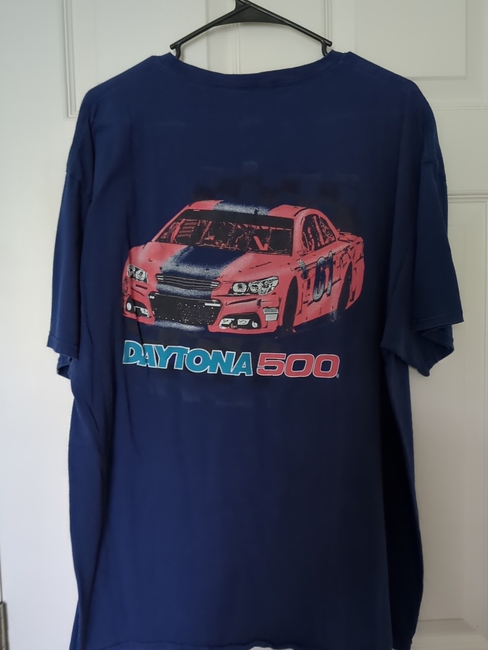 Nascar Navy Crew Neck Graphic Tee